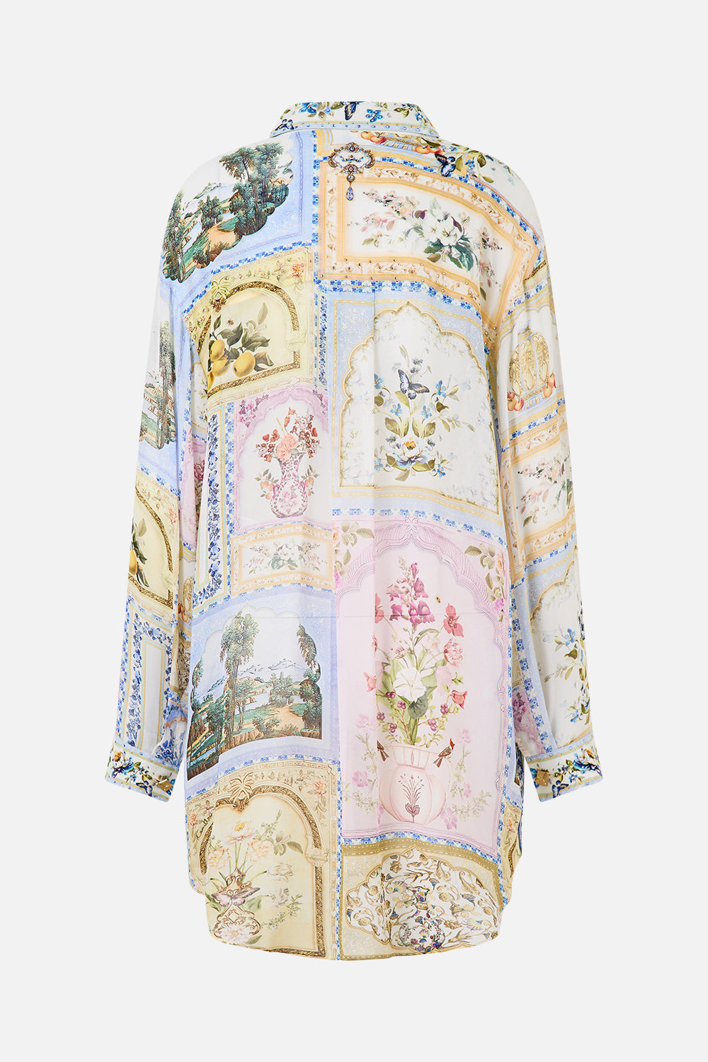SHIRT TUNIC WITH SIDE BUTTONS - 9