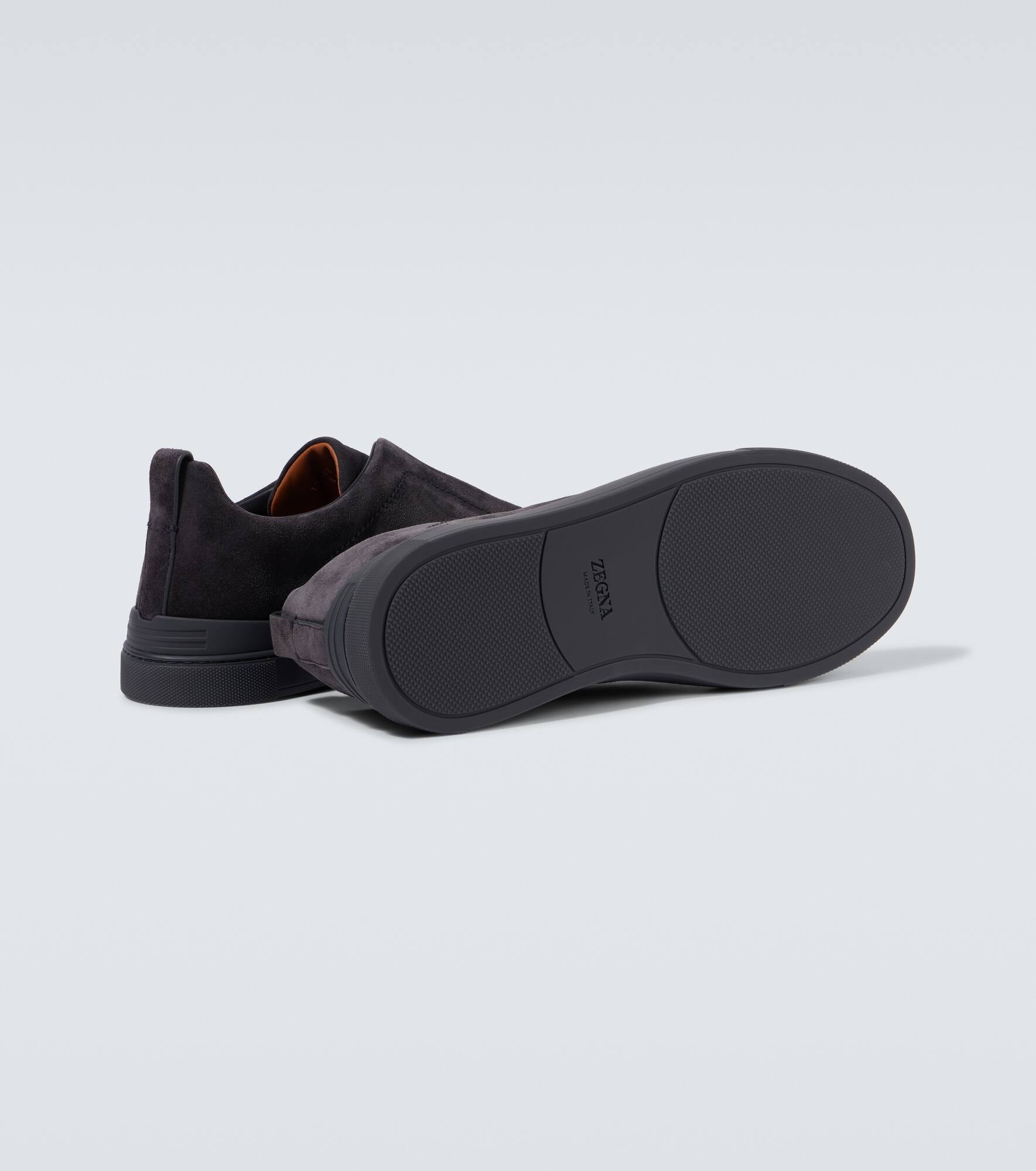 Triple Stitch suede sneakers - 7
