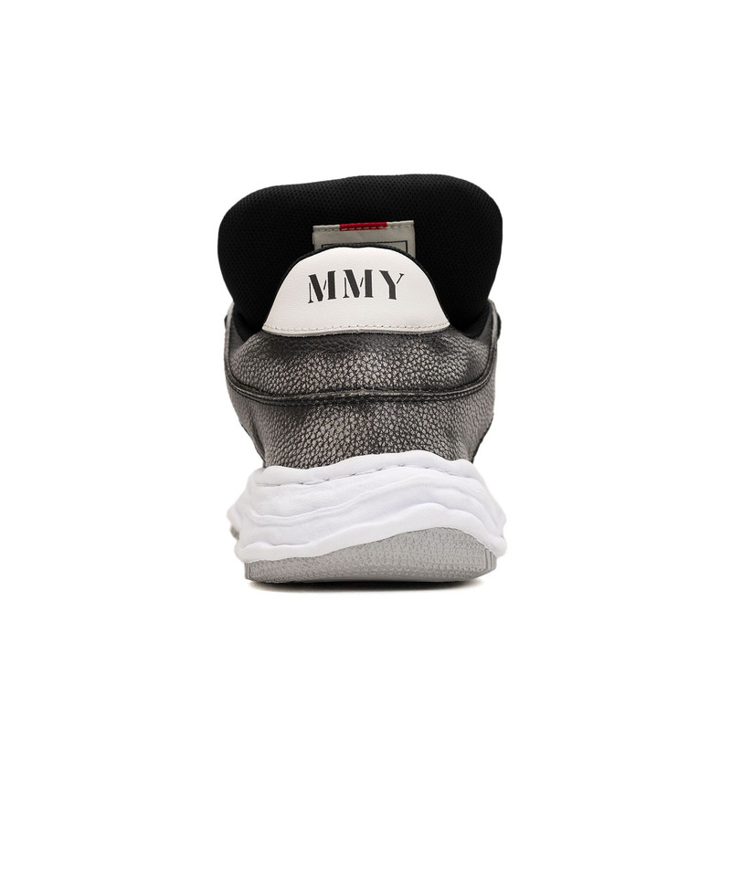 "WAYNE PUFFER" OG Sole Brushed Shrink Leather Low-top Sneaker 15