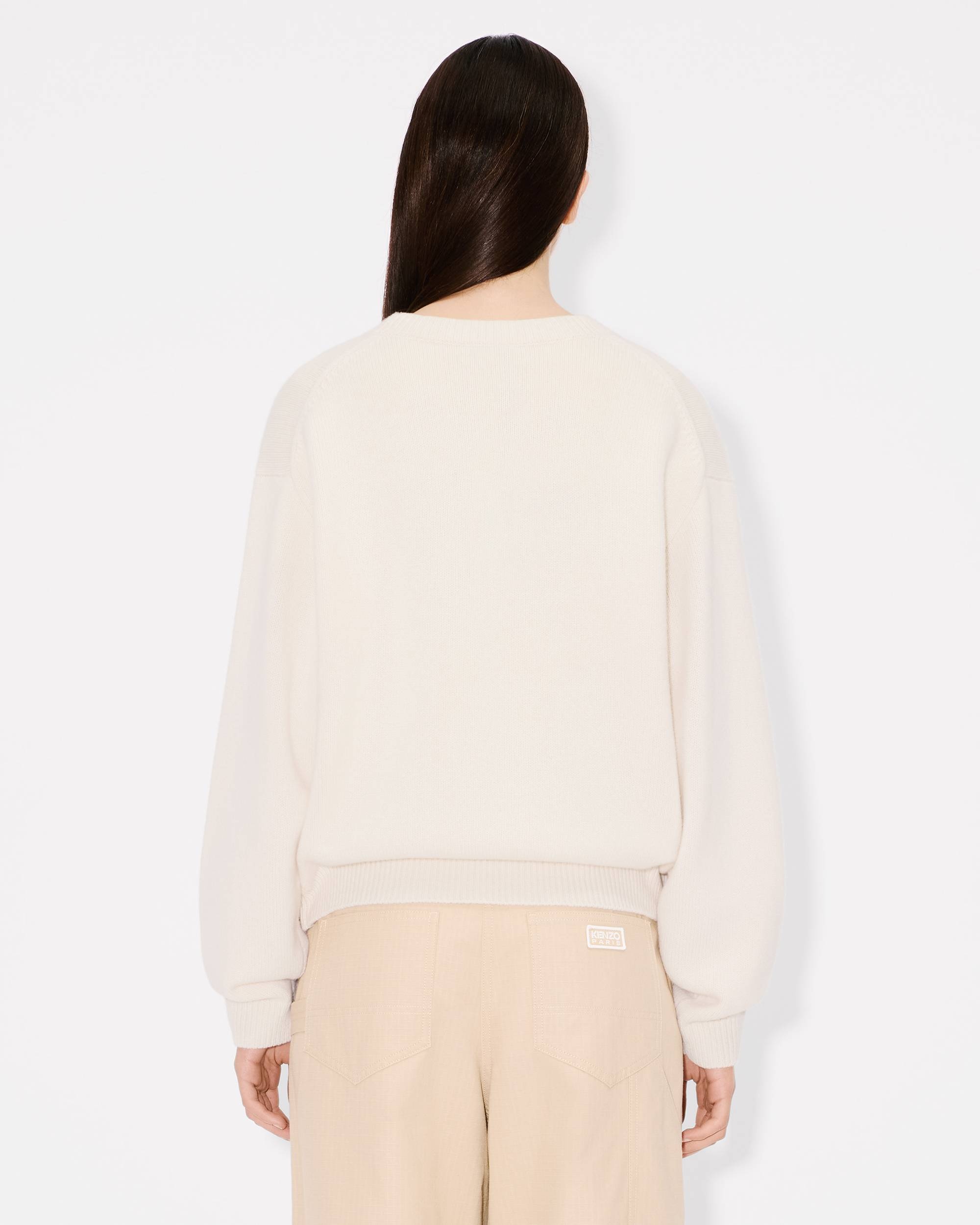 'KENZO Jungle Flower' embroidered wool jumper - 4