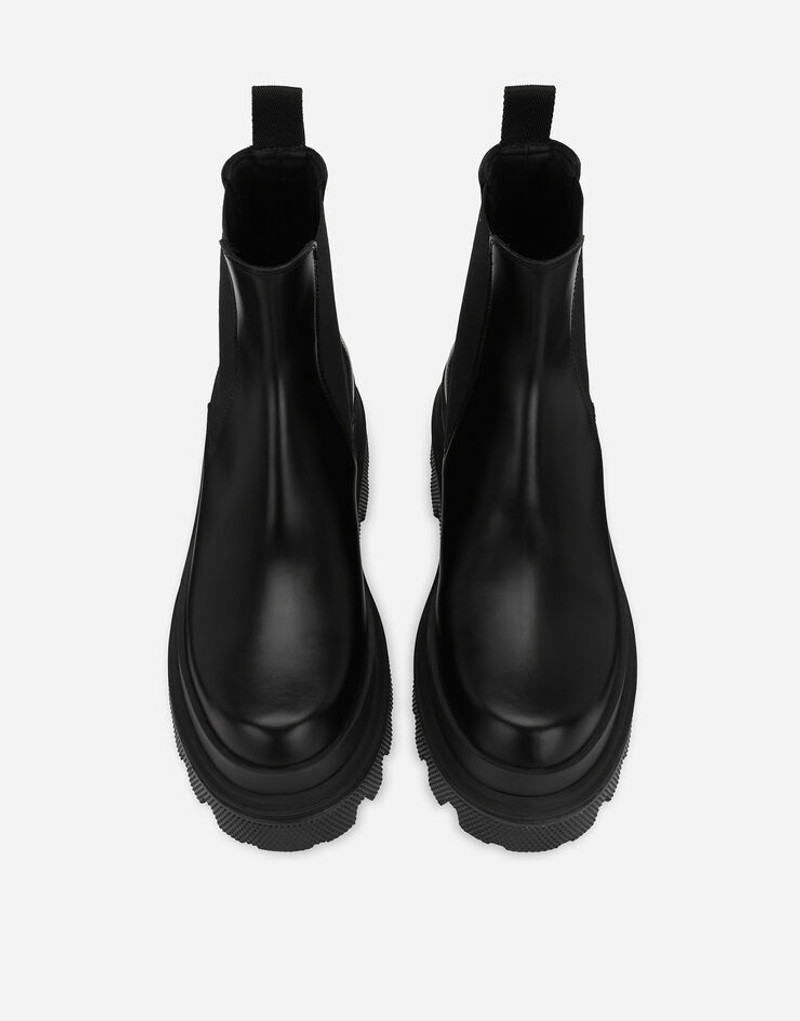Brushed calfskin Chelsea boots 4
