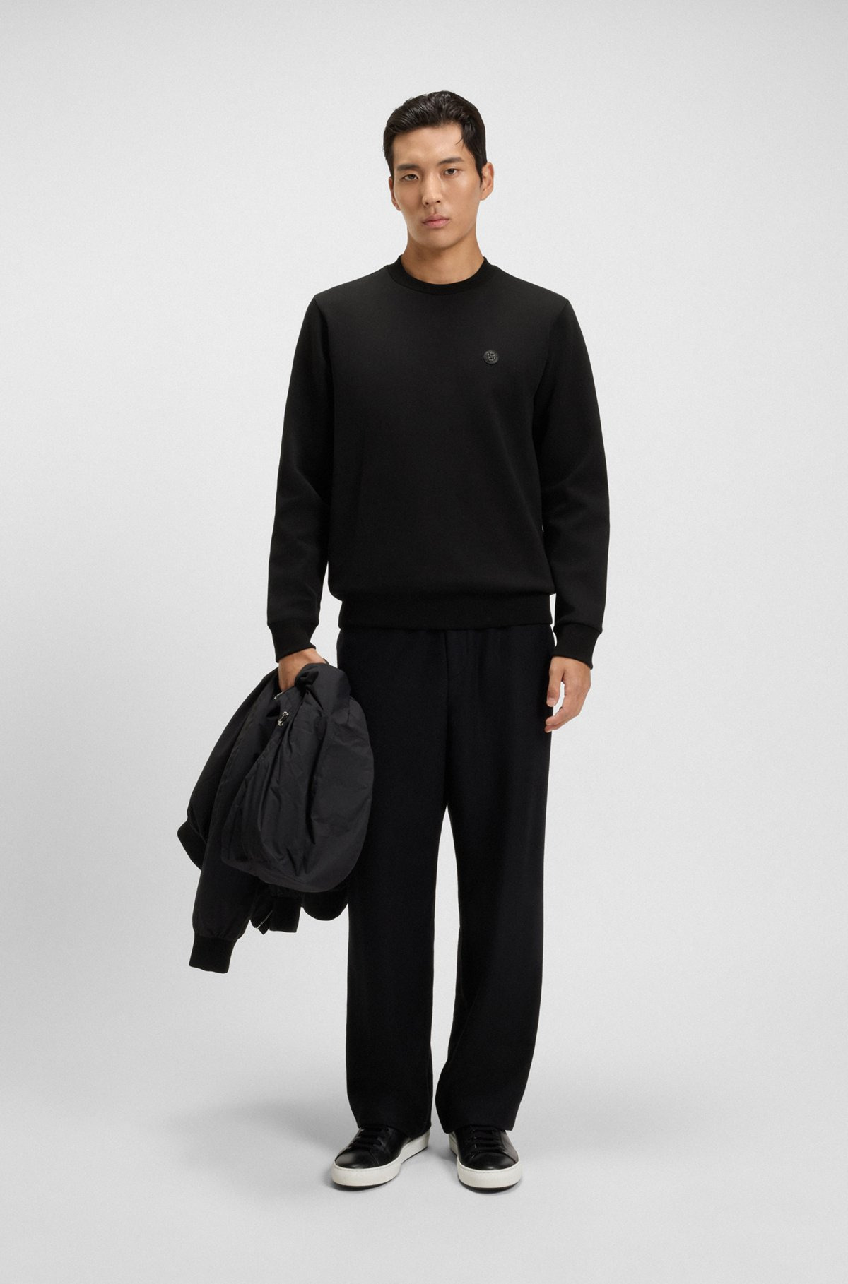 SWEATSHIRT WITH DOUBLE B MONOGRAM - 4