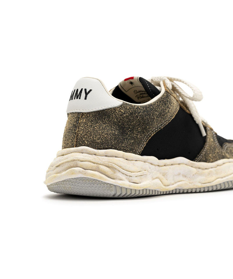 "WAYNE" OG Sole Mix Material Low-top Sneaker 12
