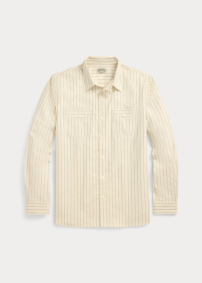 RRL by Ralph Lauren Striped Dobby Shirt outlook