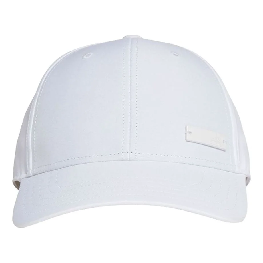 adidas Lightweight Metal Badge Baseball Cap 'White' GM6264 - 1