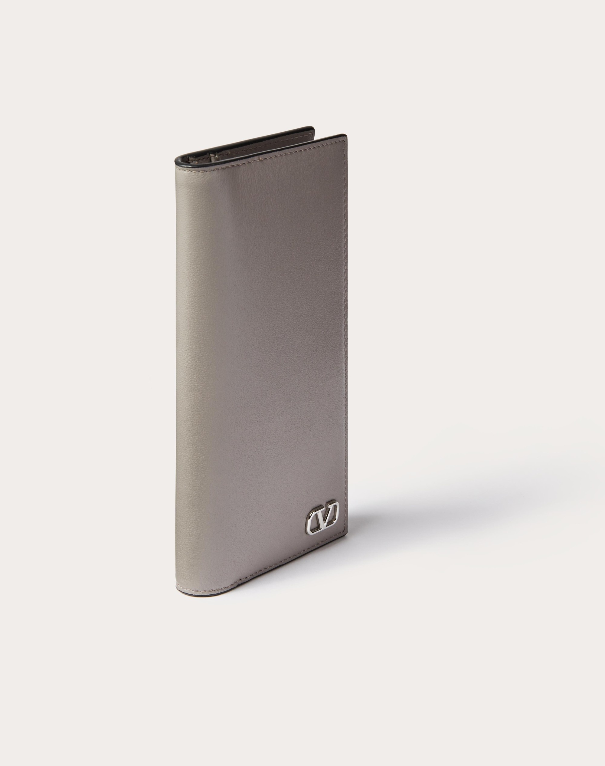 MINI VLOGO SIGNATURE CALFSKIN WALLET - 4