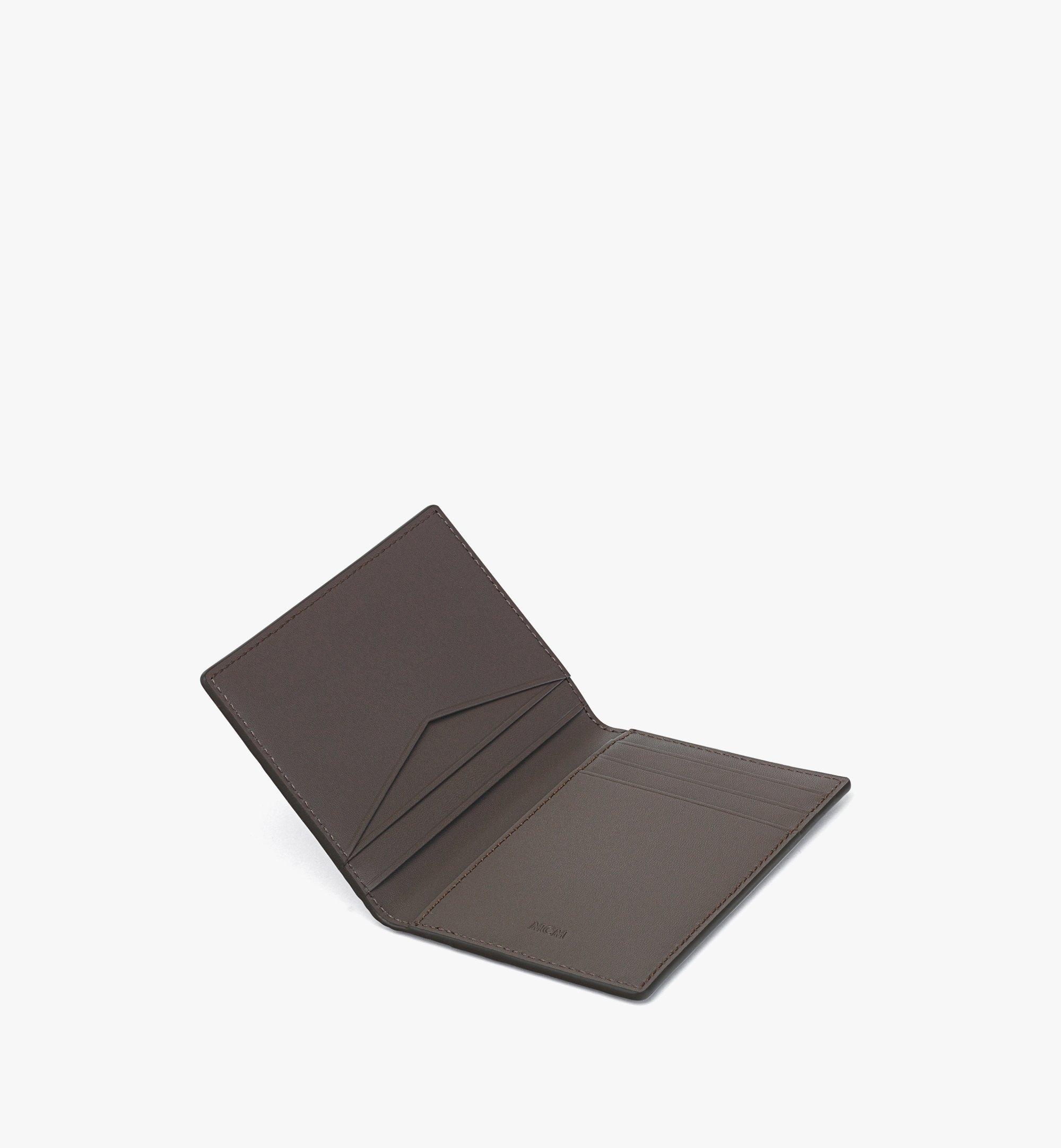 Aren Bifold Card Wallet in Maxi Monogram Leather - 2