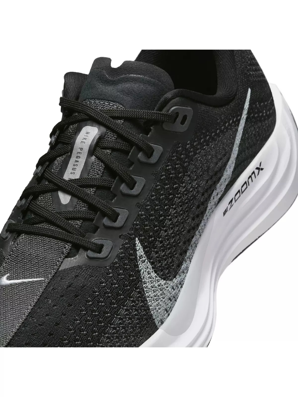 Pegasus Plus "Black/Pure Platinum/Anthracite/White" Women's Road Running Shoe - 10