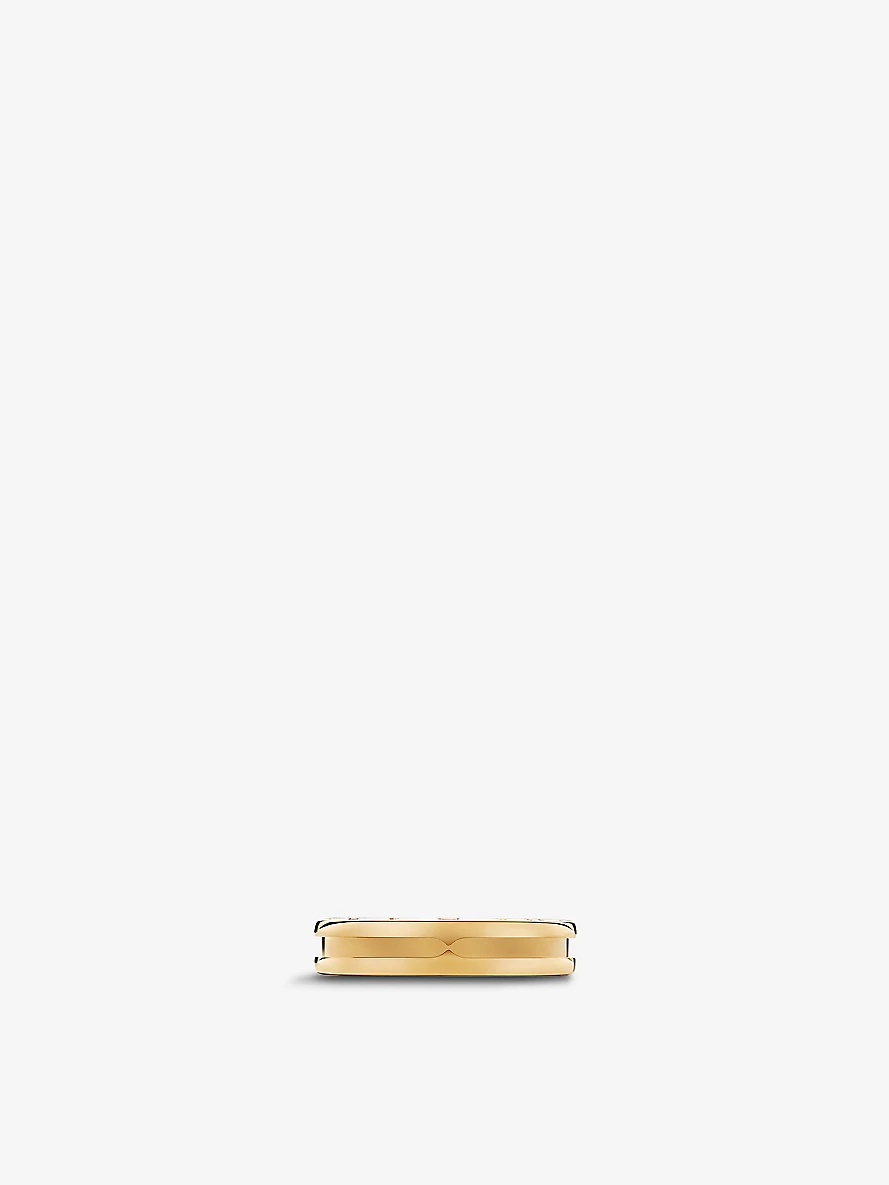 B.zero1 one-band 18ct yellow-gold ring - 3