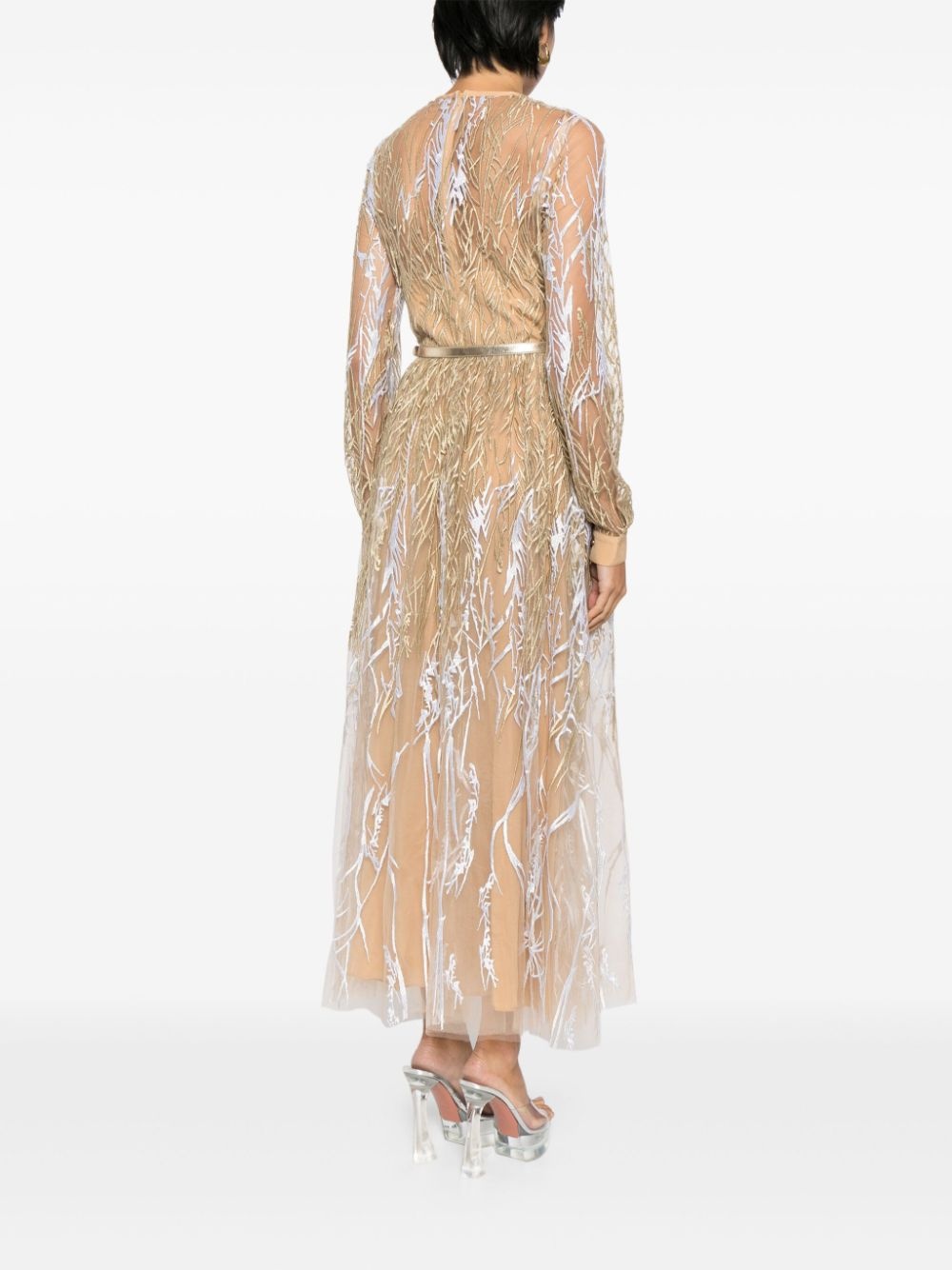 Arboreal midi gown - 4