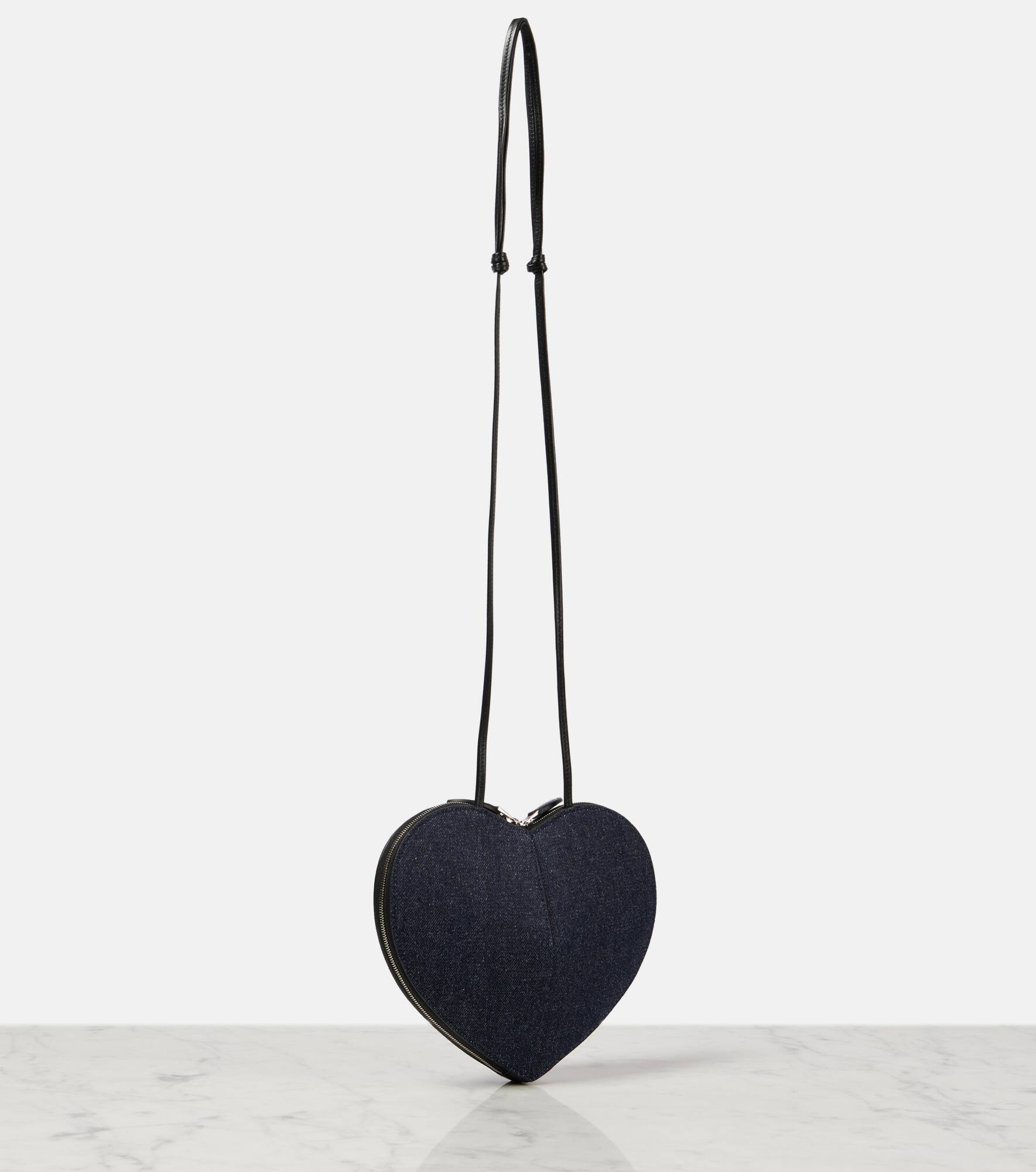 Le Cœur denim shoulder bag - 4