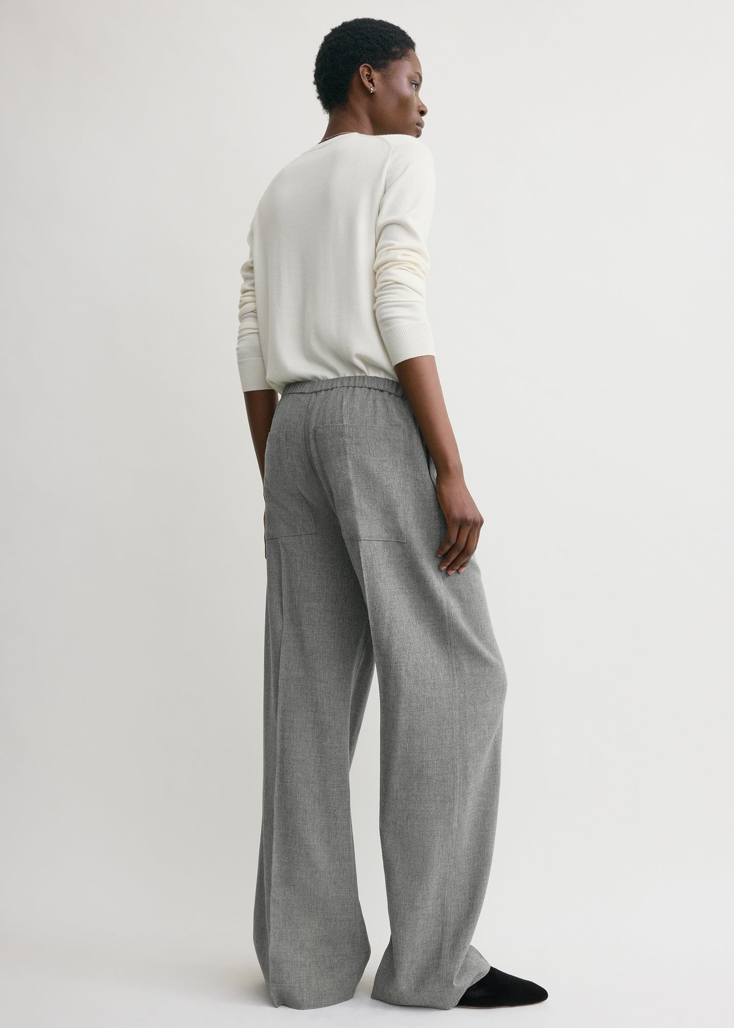 Fluid winter trousers mid grey - 4