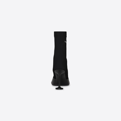 BALENCIAGA Women's Sock 90mm Bootie in Black outlook