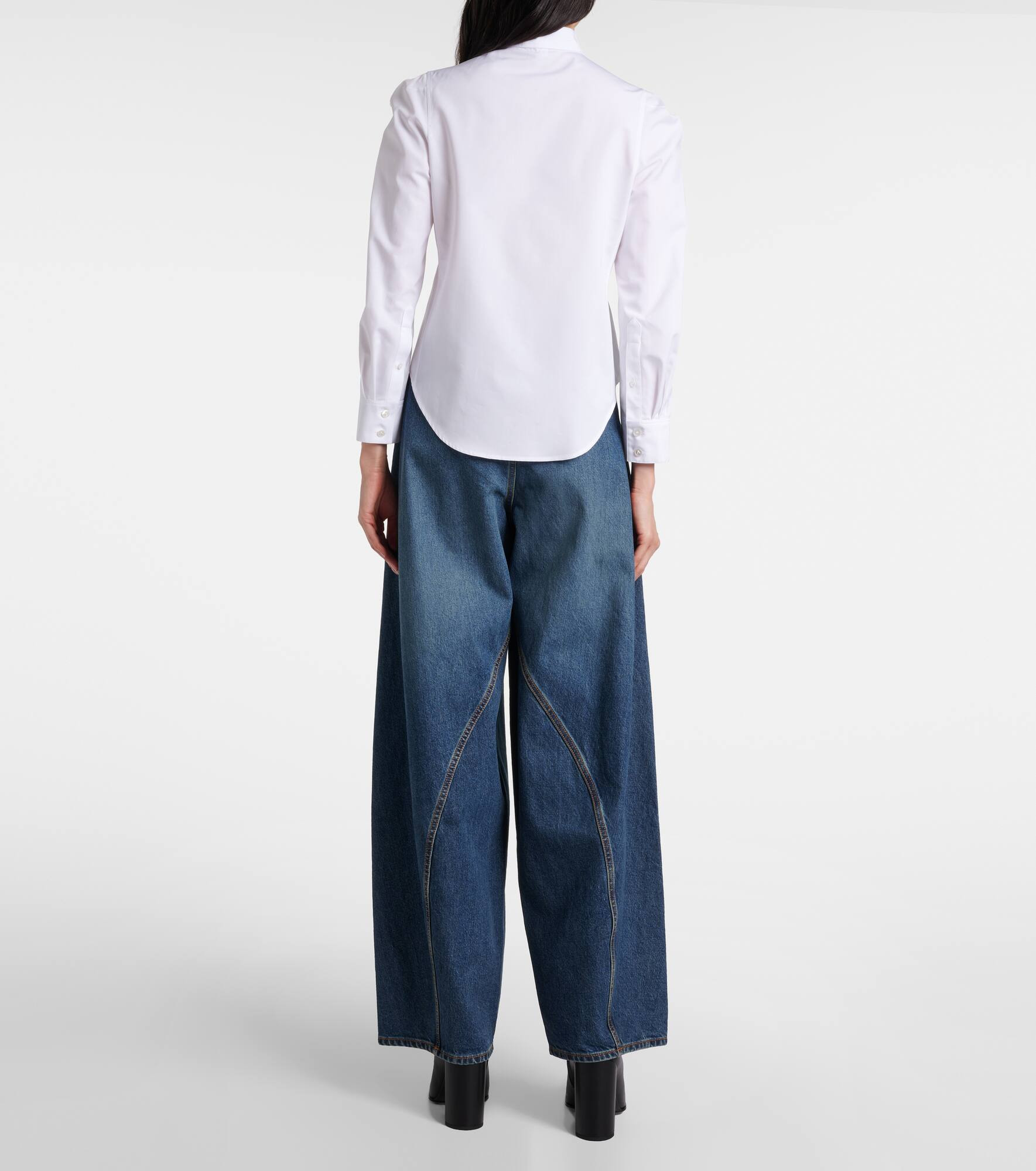 Cotton poplin shirt - 3