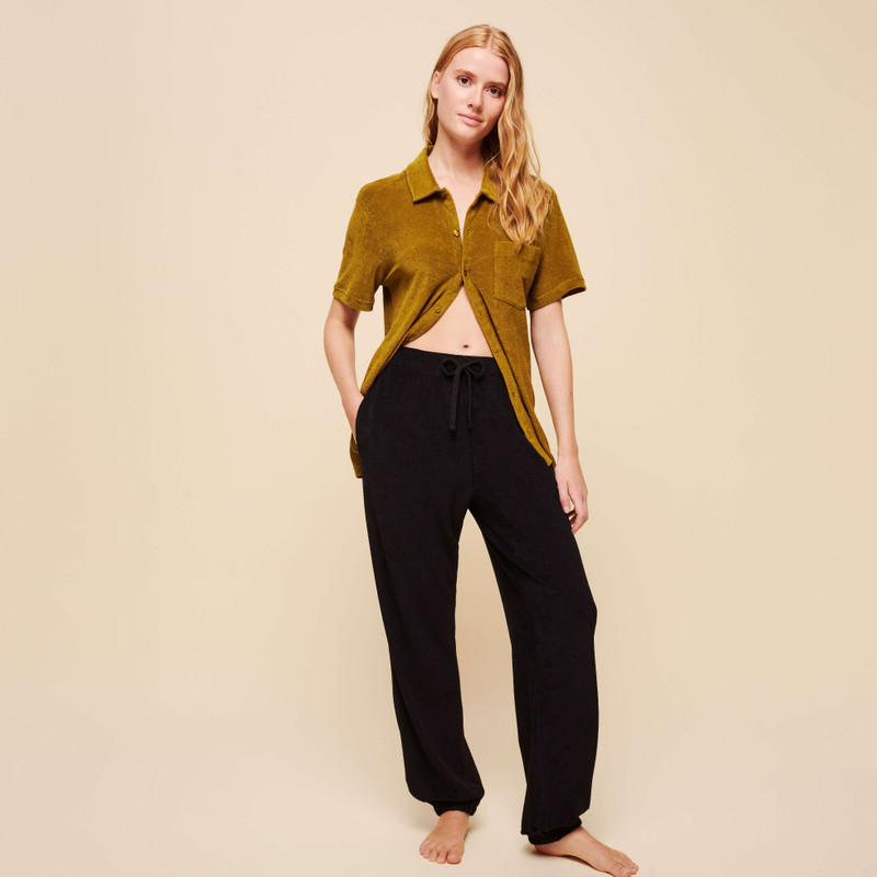 Vilebrequin Unisex Terry Pants Solid outlook