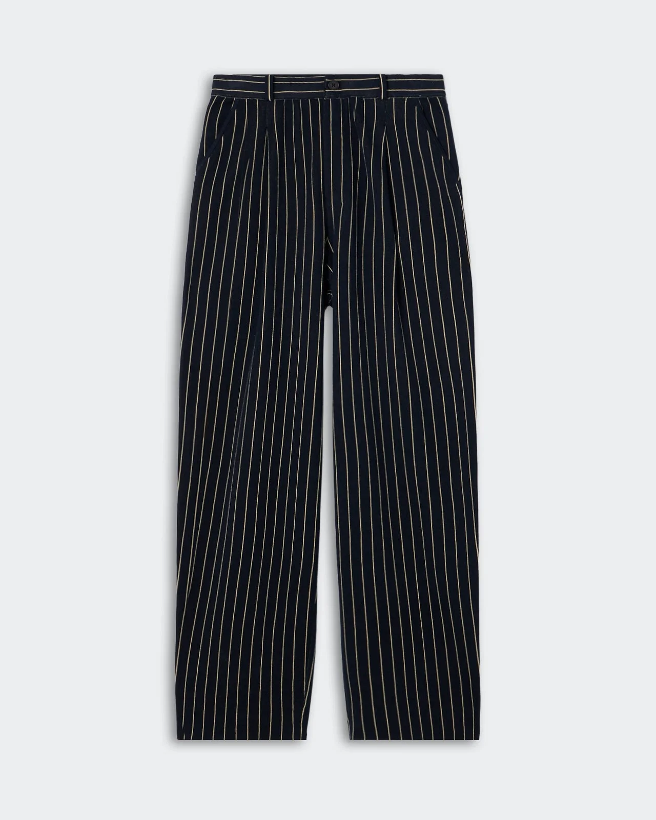 Pinstripe Carpenter Pant - 1