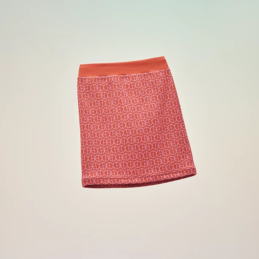 "H Rond" jacquard miniskirt - 5