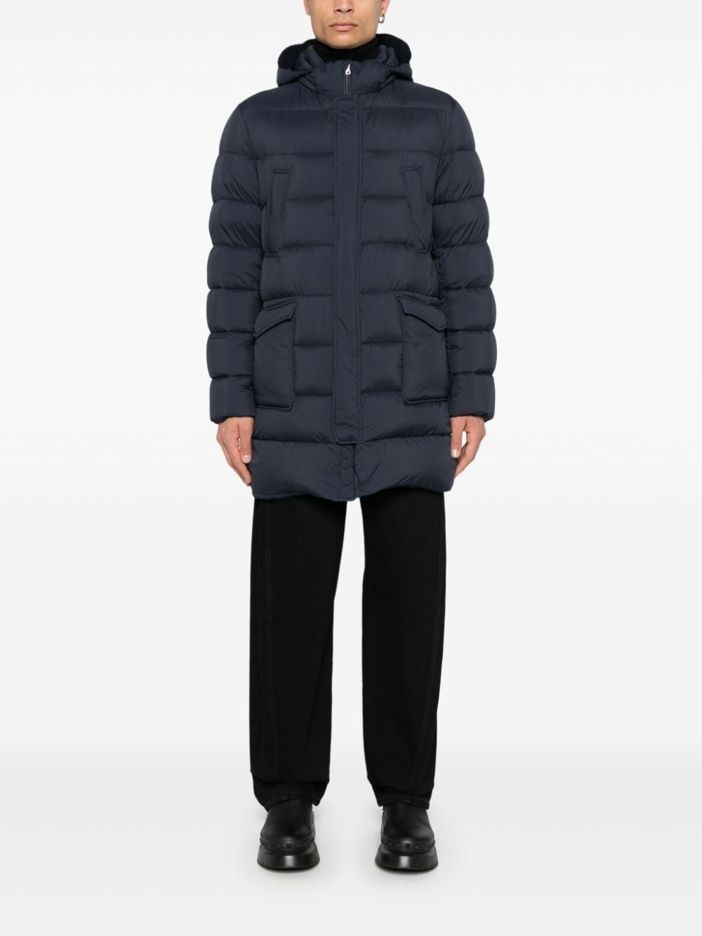 quilted puffer coat - 2
