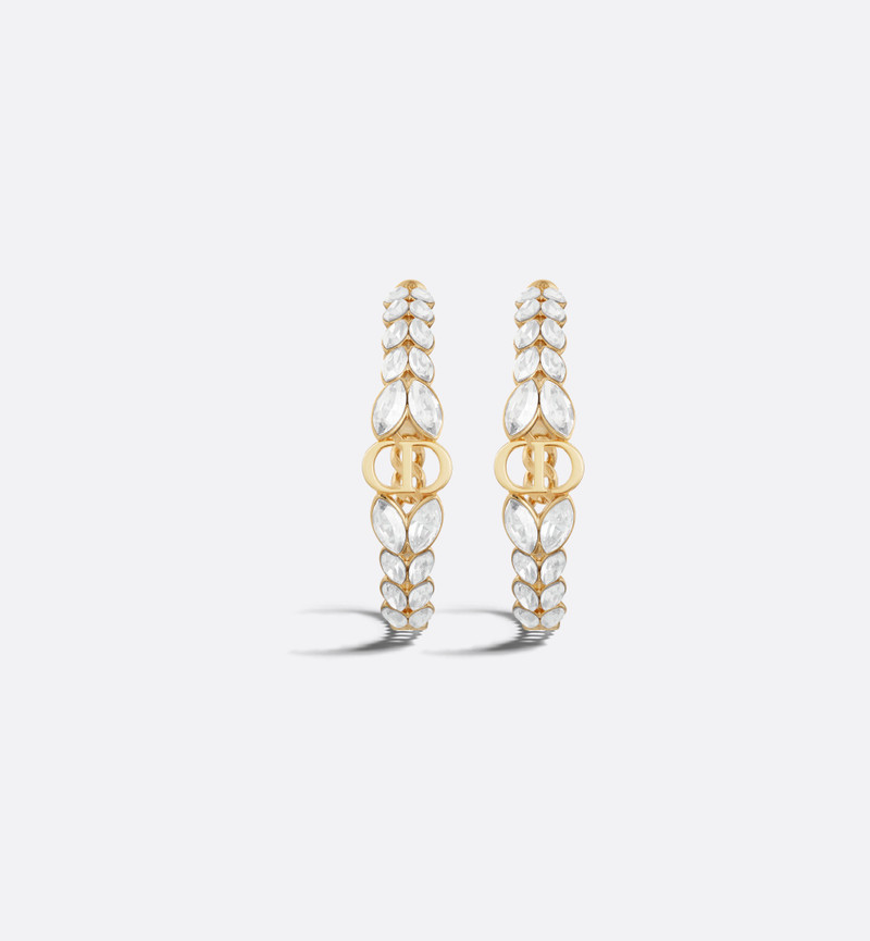 Dior 30 Montaigne Prestige Hoop Earrings outlook