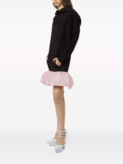 NINA RICCI logo-print cotton sweatshirt minidress outlook