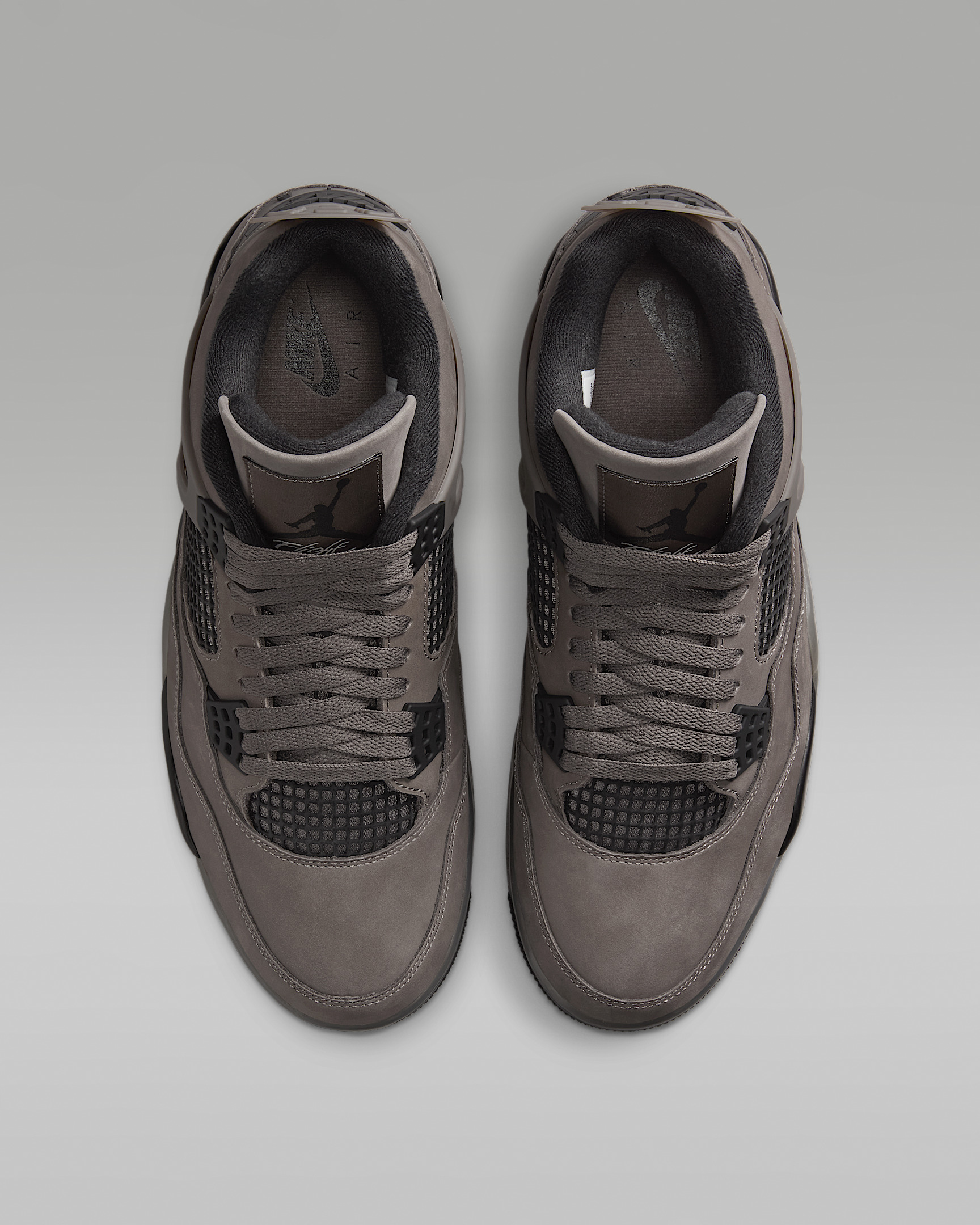 Air Jordan 4 Retro "Cave Stone and Black" Men's Shoes - 4