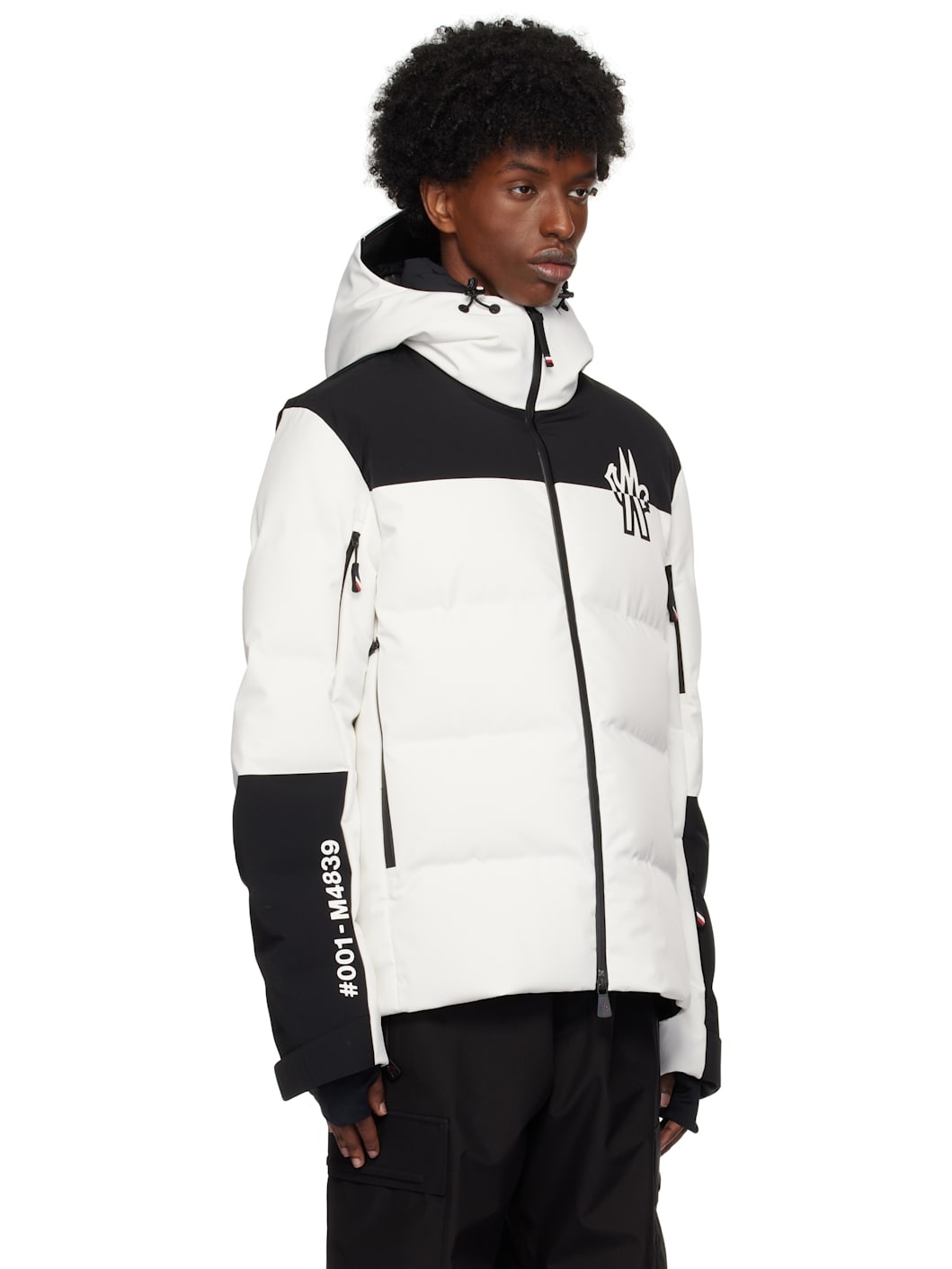 Black & White Curtis Down Jacket - 2