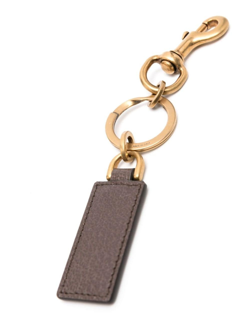 GUCCI Ophidia leather keychain outlook