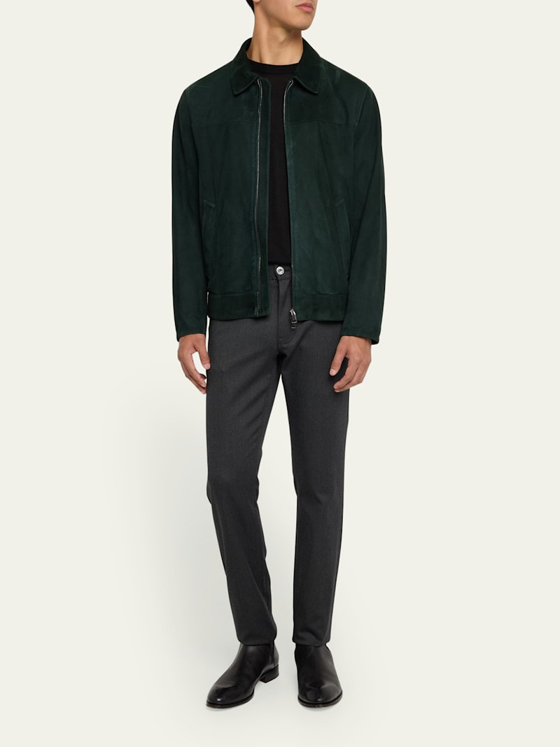 Brioni Men's Long-Sleeve Crewneck T-Shirt outlook