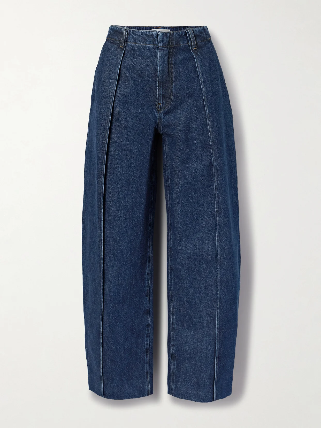 The Bowed Trouser Mid-rise Barrel-leg Jeans - 1