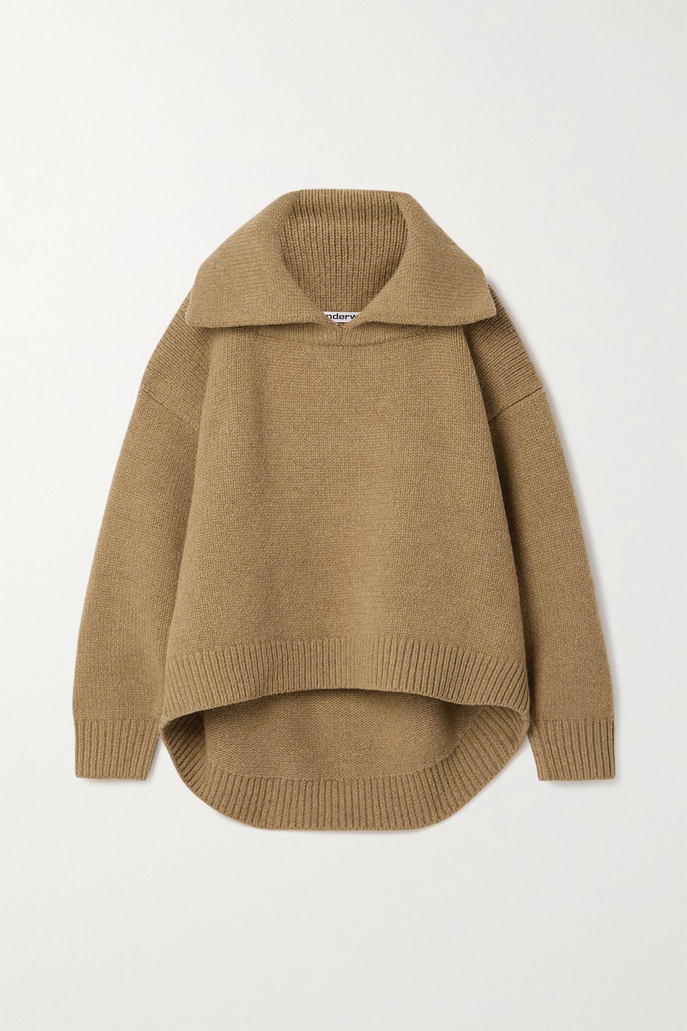 Oversized wool-blend sweater - 1