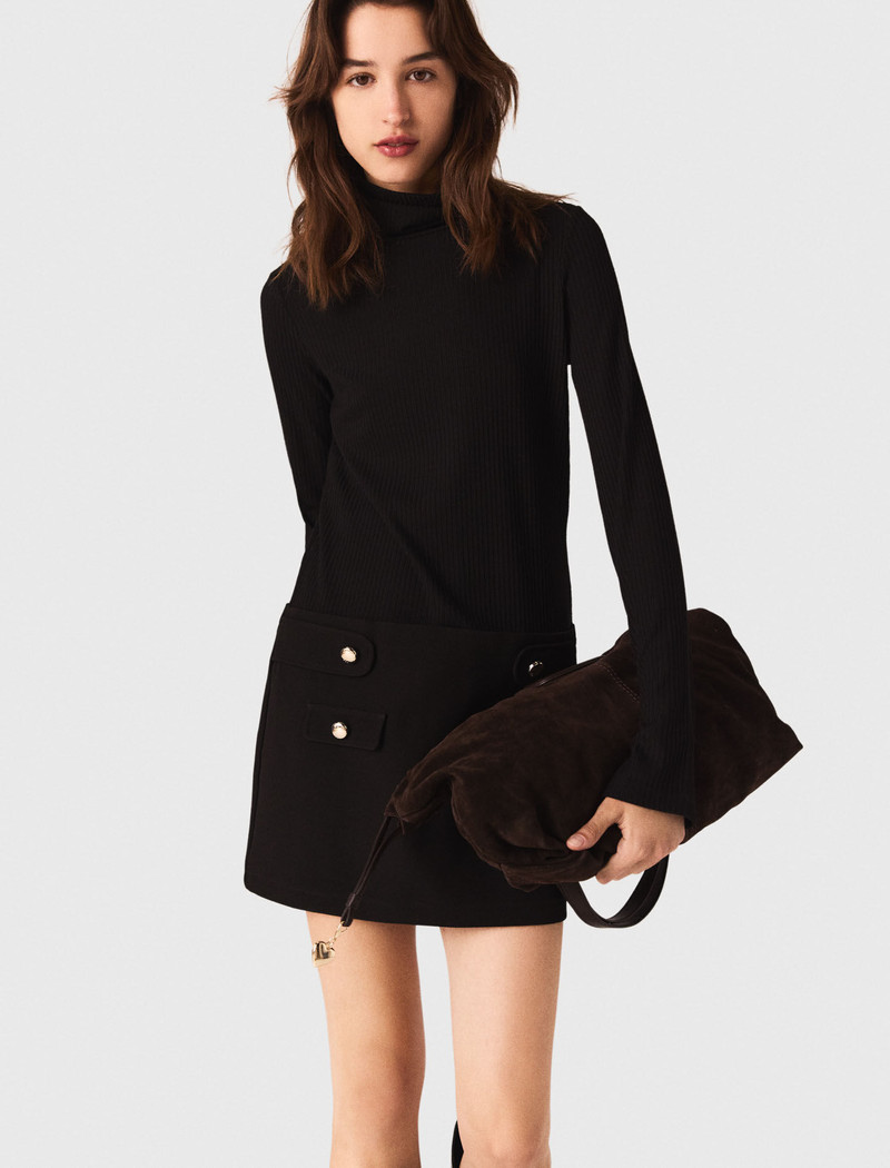 Mini turtle neck dress 5