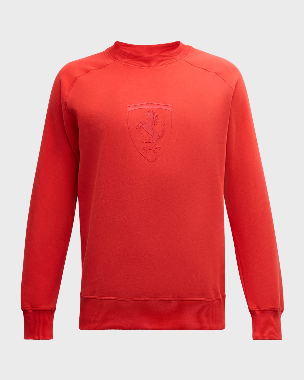 x Ferrari Men's Race Shield Crew Sweatshirt - 1