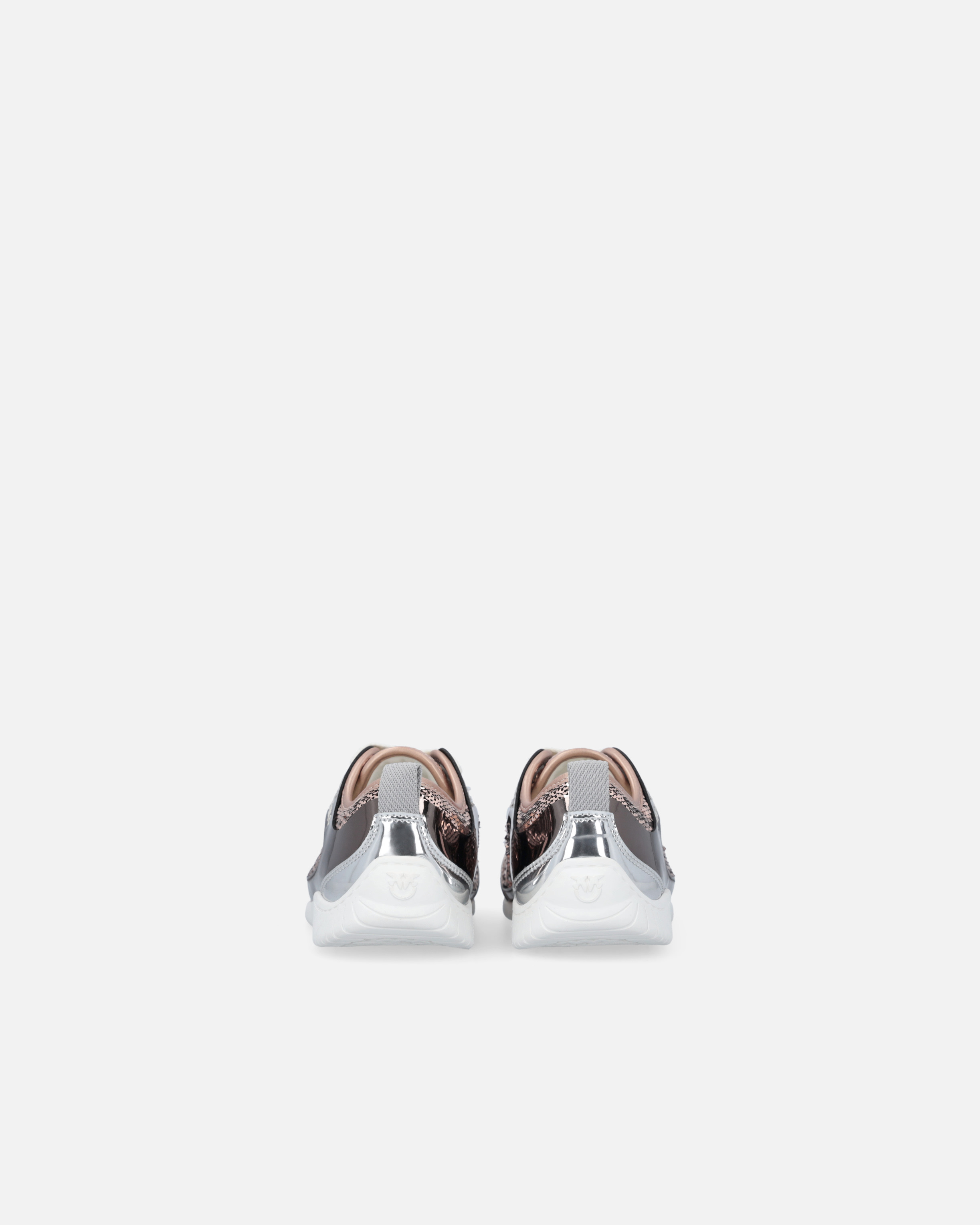 SNEAKERS WITH SEQUINS AND METALLIC INSERTS - 8