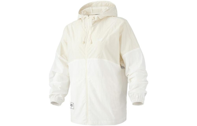 (WMNS) New Balance Authentic Sport Jacket 'White' 5AD37632-CRE - 1