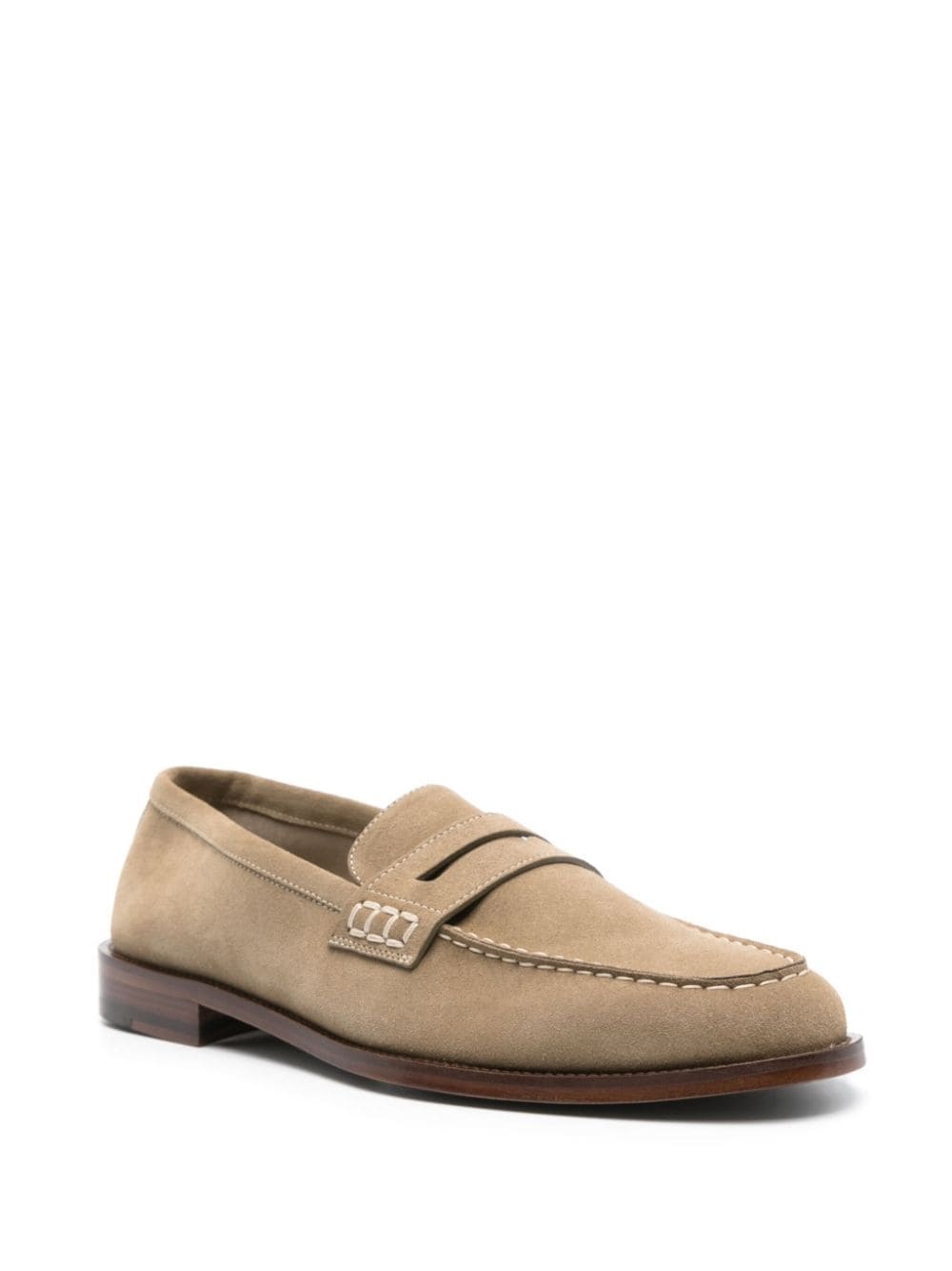 Perry penny-slot suede loafers - 2