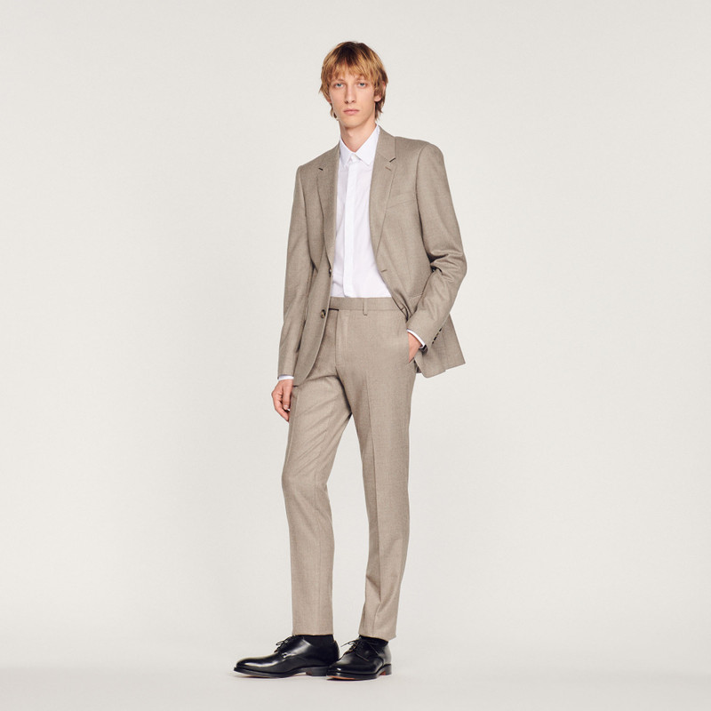 Sandro Flannel suit pants outlook