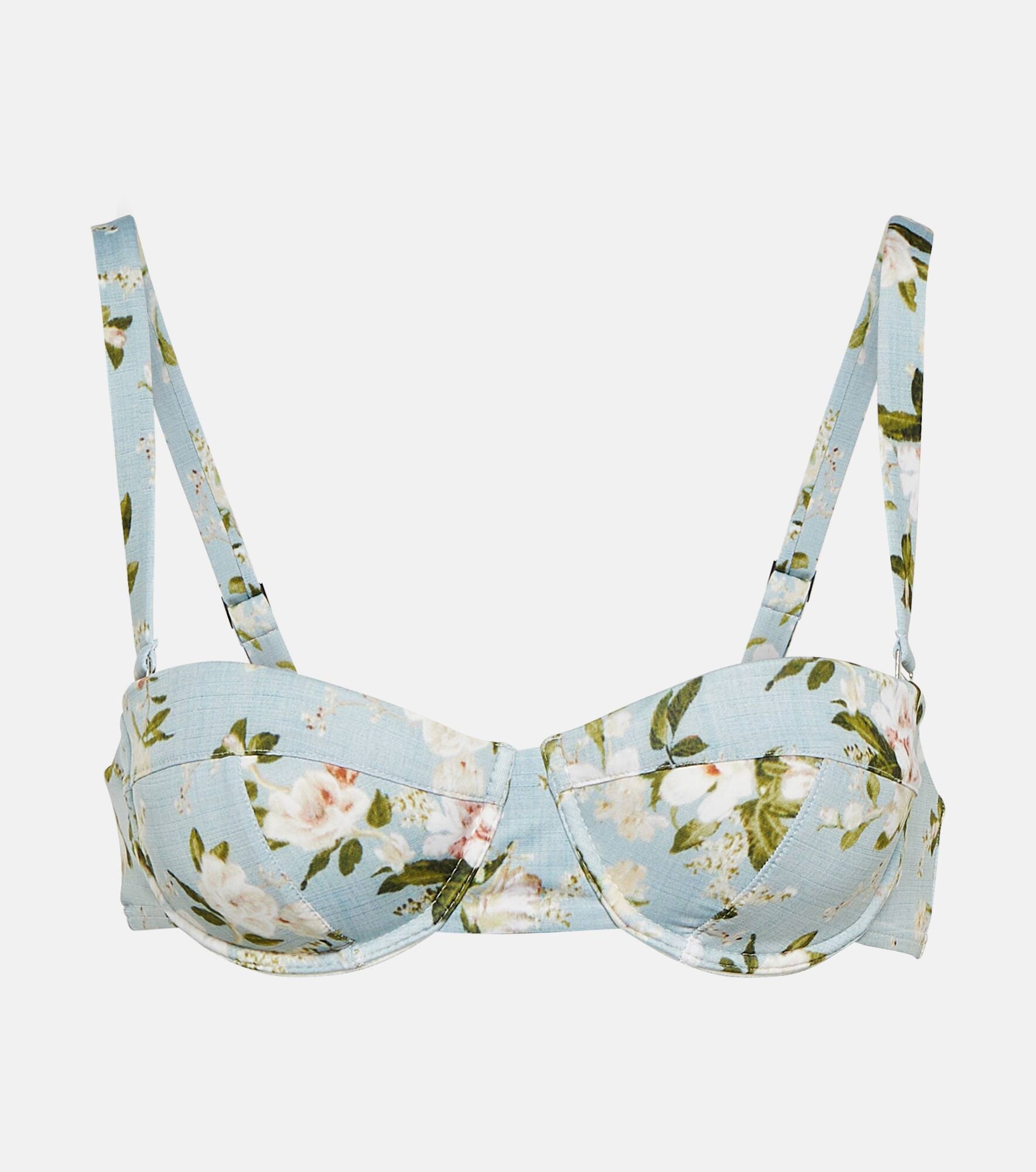 Chun floral bikini top - 1