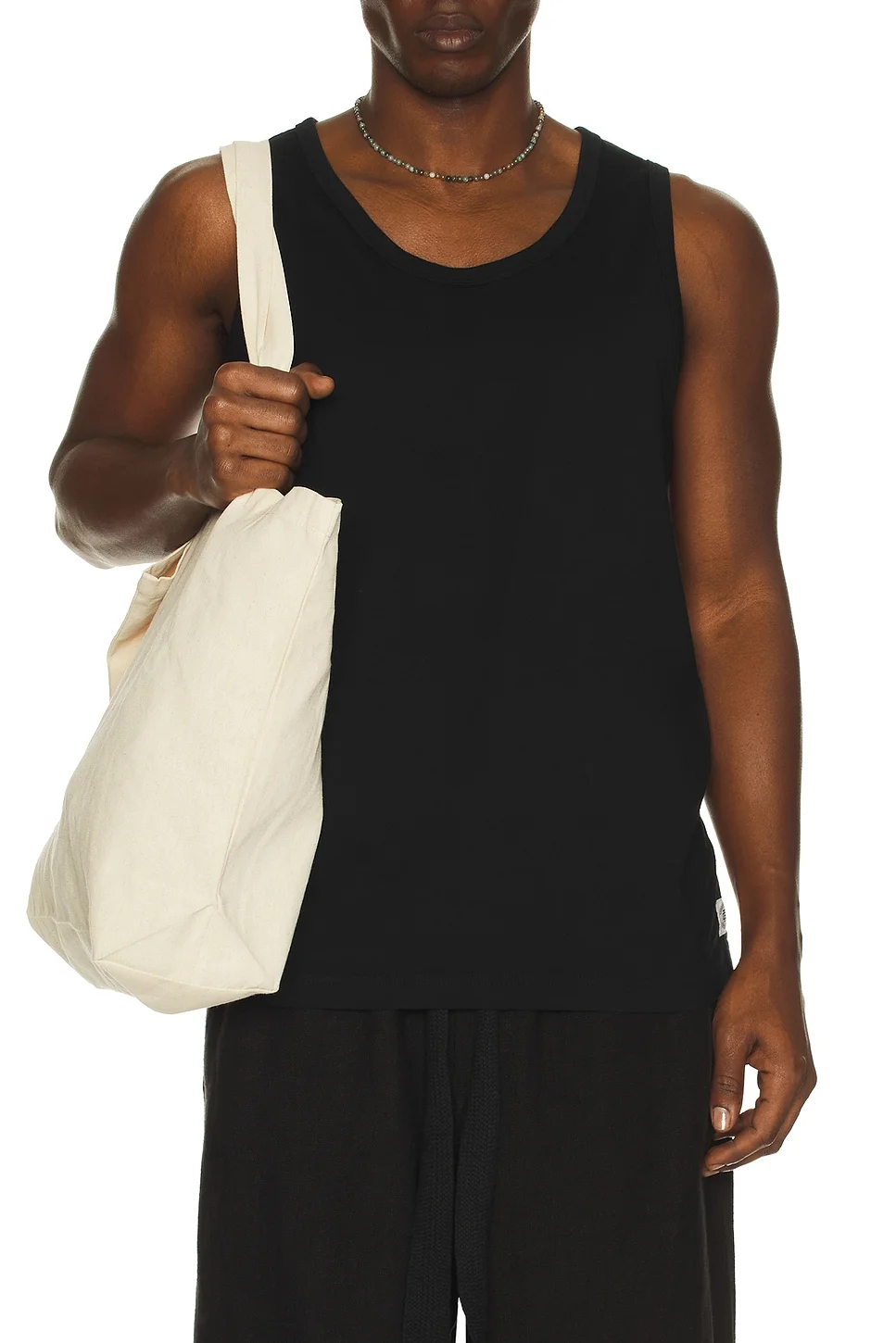 Lightweight Jersey Slim Tank Top - 1