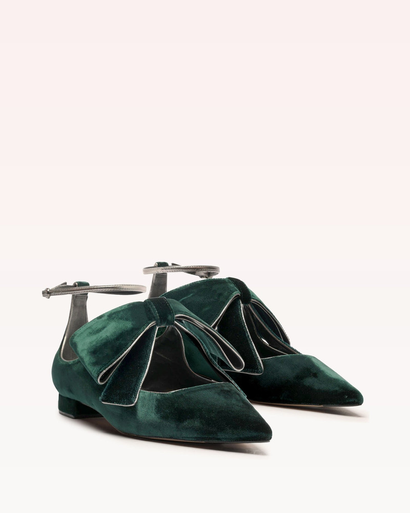 ALEXANDRE BIRMAN LUPITA BALLERINA LEATHER FLAT outlook