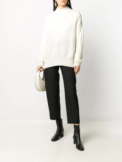 Jil Sander knitted cashmere jumper outlook