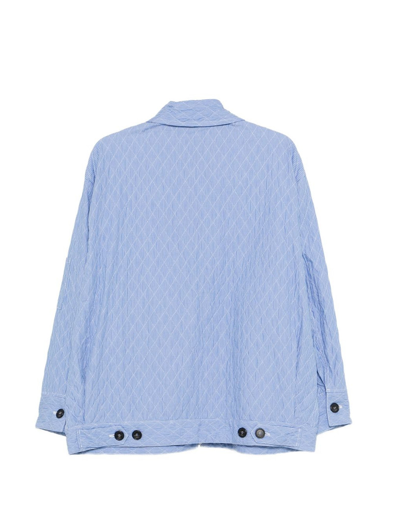 N°21 quilted striped jacket outlook