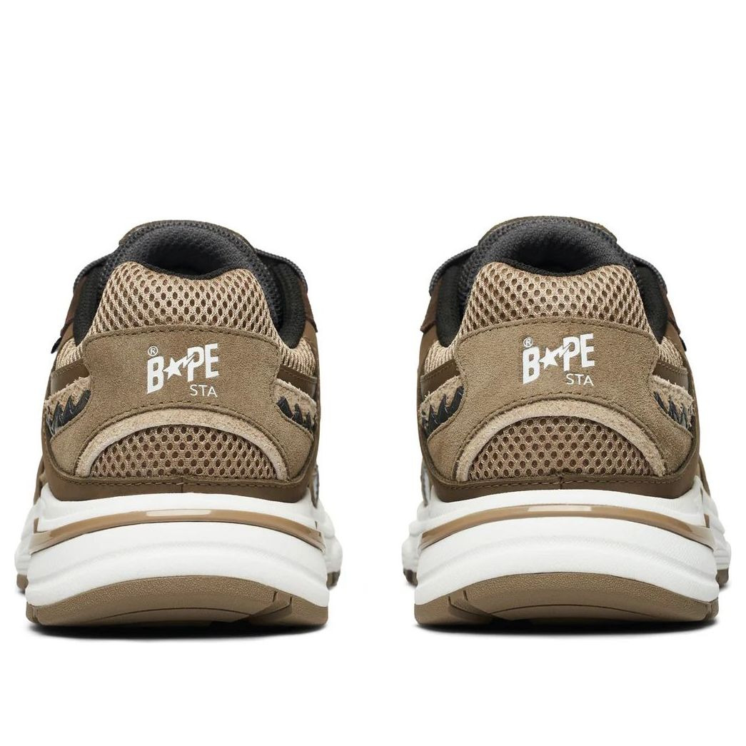A Bathing Ape Shark STA 'Beige Multi' 0ZXSHMX91308N - 4