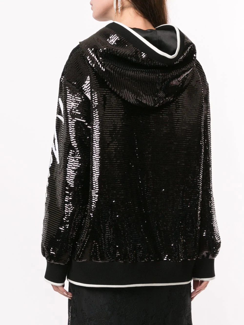 Marilyn Monroe sequin hoodie - 4