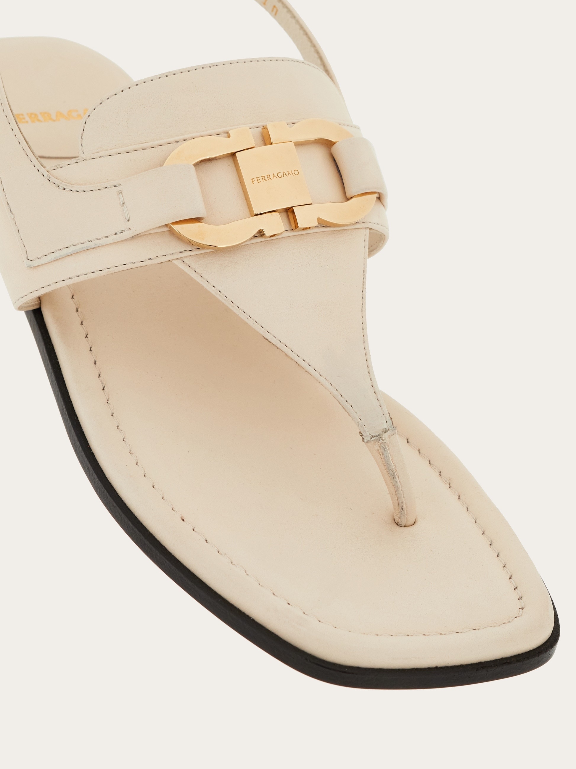 Gancini ornament sandal - 6