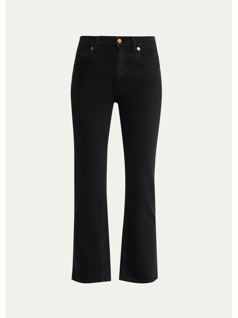 The Rooney Mid-Rise Bootcut Jeans 1