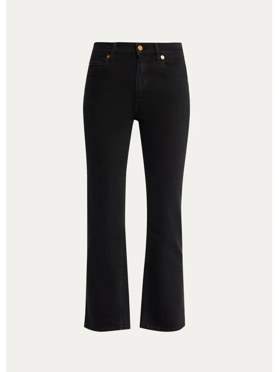 The Rooney Mid-Rise Bootcut Jeans - 1