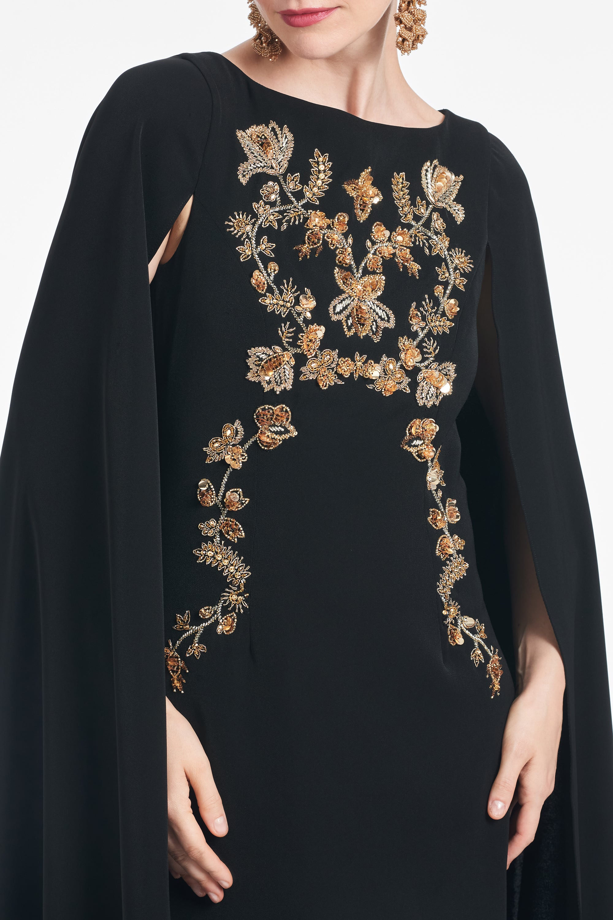 Vittoria Gown - Black - 2