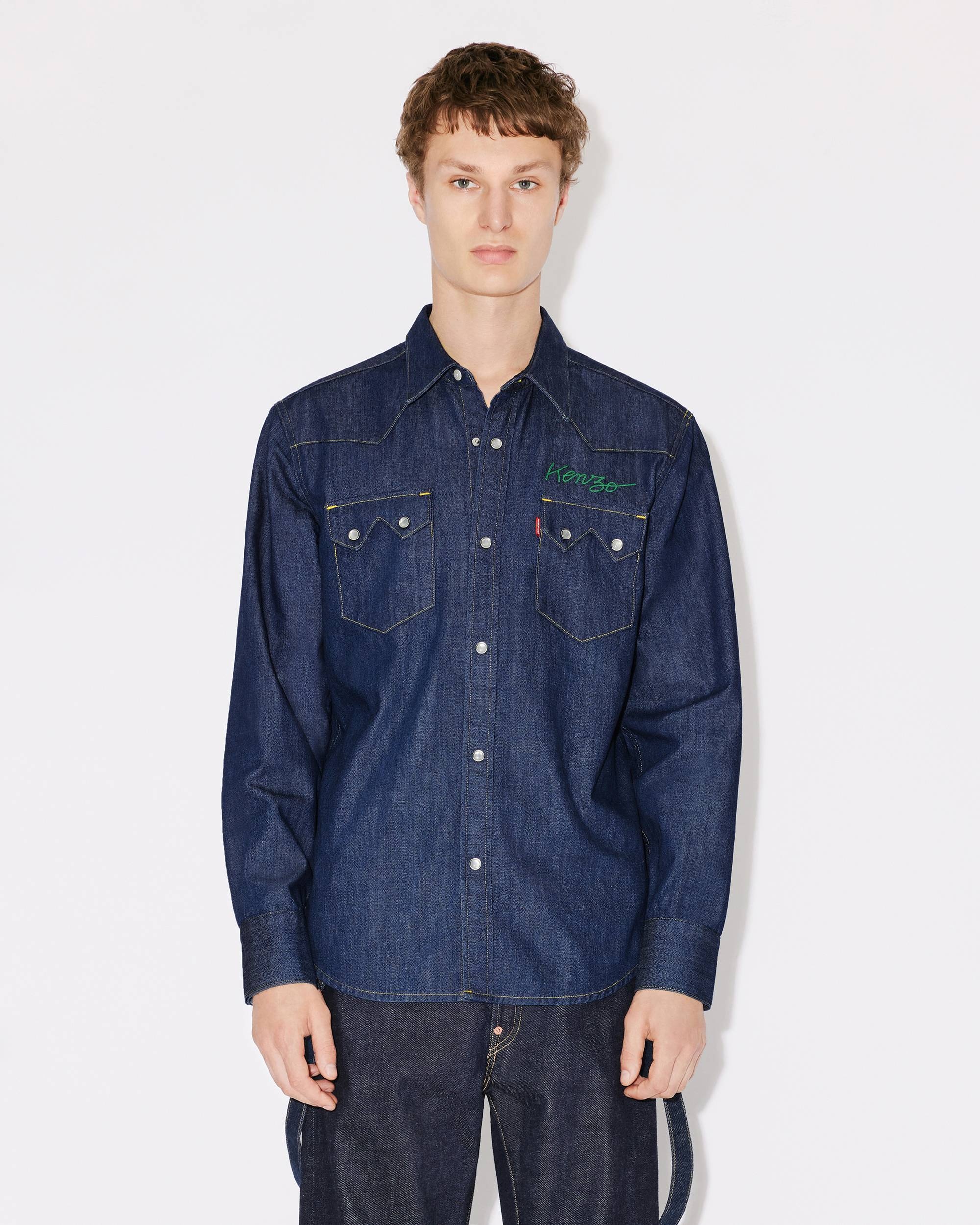 KENZO x LEVI'S® denim genderless cowboy shirt - 3