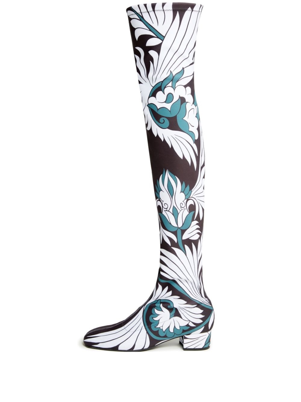 Edie graphic-print boots - 1