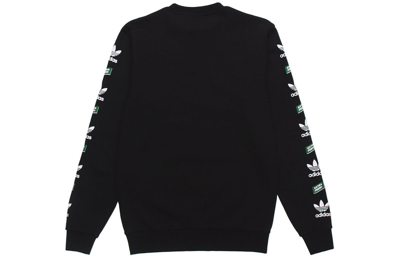 adidas Men's adidas originals Snowflake Pullover Black FP7705 outlook